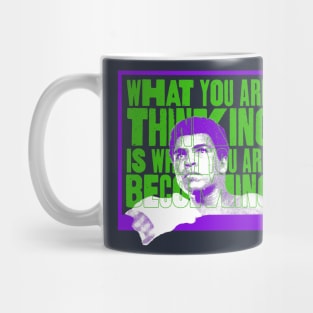 Ali on Thinking Mug